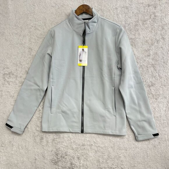 NEW 32 Degrees Heat Men's S Gray Full-Zip Lightweight Softshell Jacket - Picture 2 of 9